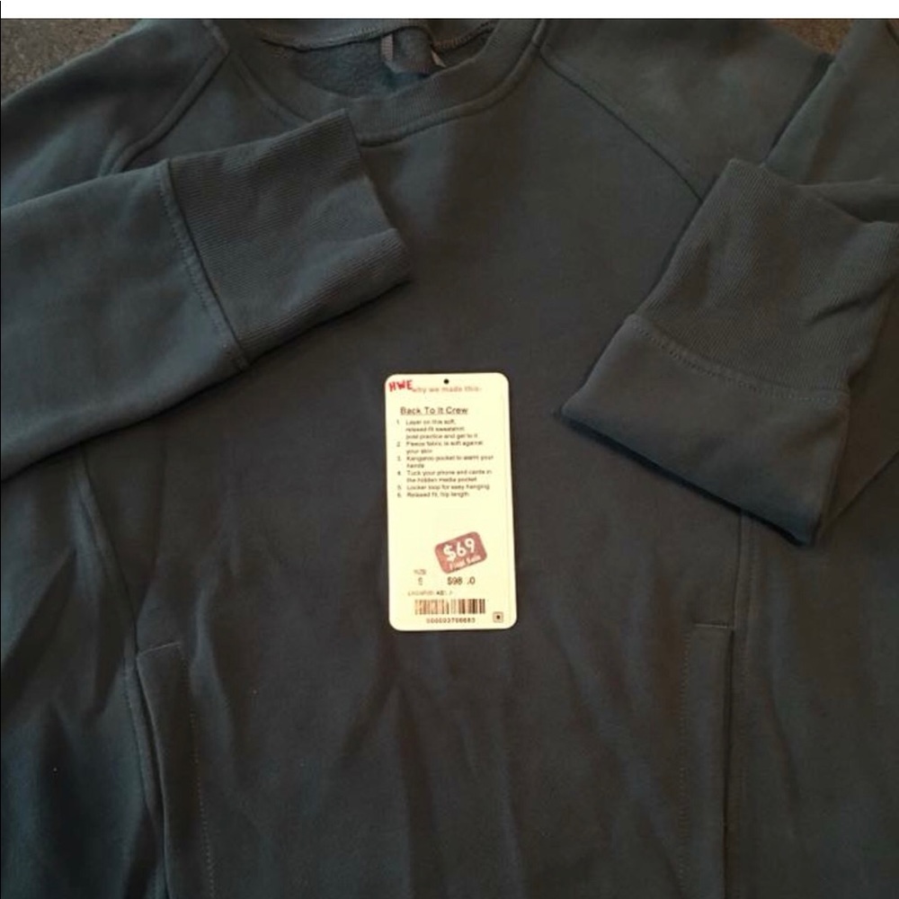 Lululemon Back To It Crew Sweatshirt